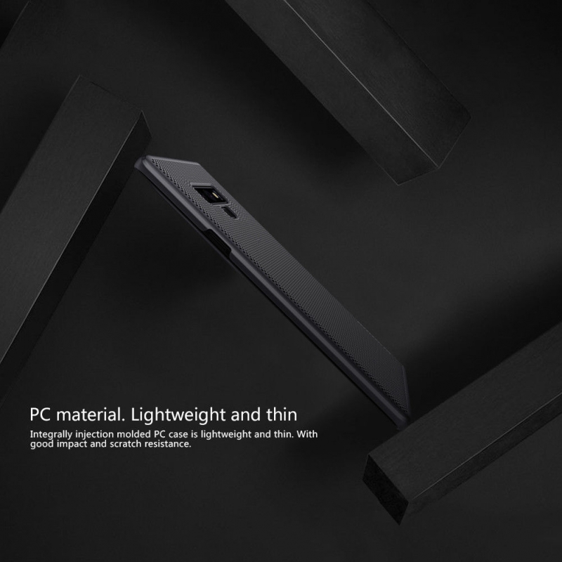 Ốp Lưng Samsung Galaxy Note 9 Dạng Lưới Hiệu Nillkin Air Case được làm từ nhựa Policacbonat, thiết kế cực mỏng siêu nhẹ giúp bảo vệ cho điện thoại tốt, ít bám bẩn, cầm chắc tay.